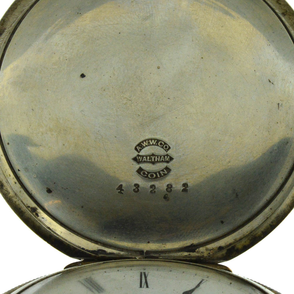 Vintage Coin Silver Elgin National Watch Co. Pocket Watch