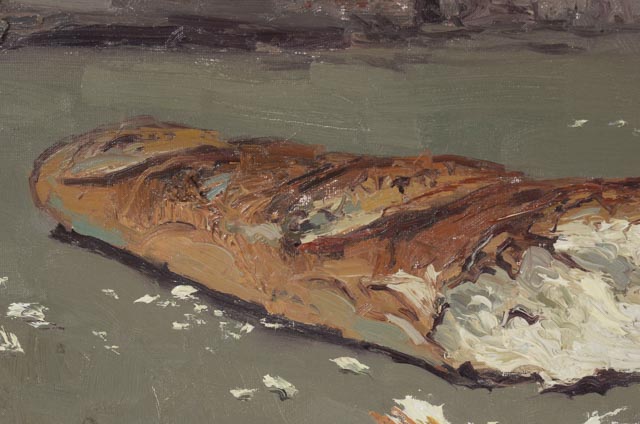 Eustaquio Segrelles Original Oil on Canvas "Con Pan y Vino"