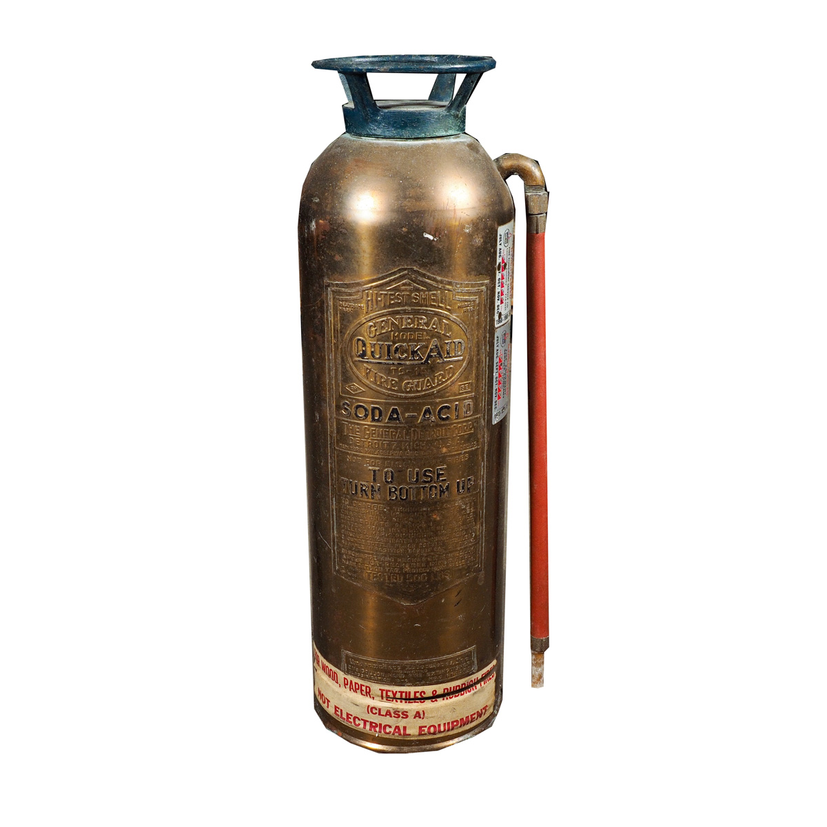 Brass Quick Aid Fire Extinguisher