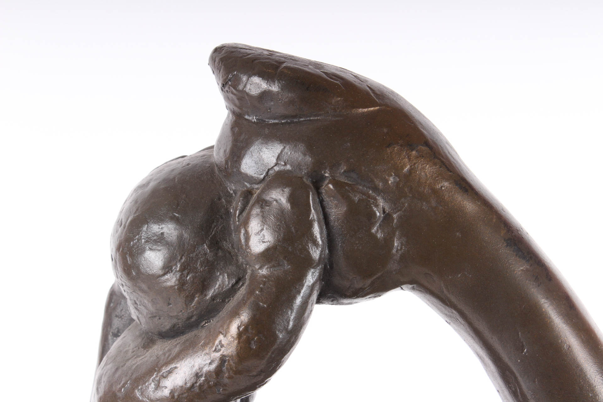 Austin Prod Inc. Cast Bronze Sculpture of Mother and Child