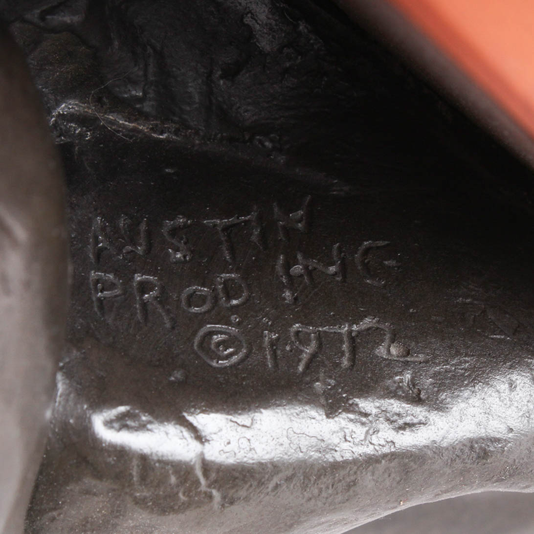 Austin Prod Inc. Cast Bronze Sculpture of Mother and Child