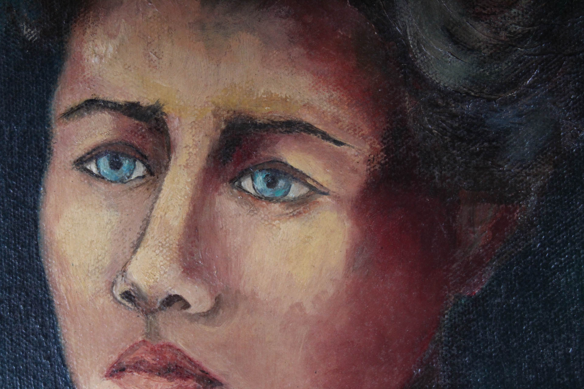 Judee Ciccarone Original Oil Painting Based on Puccini's "Tosca"