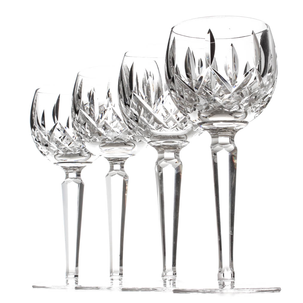 Waterford Crystal "Lismore" Wine Glasses