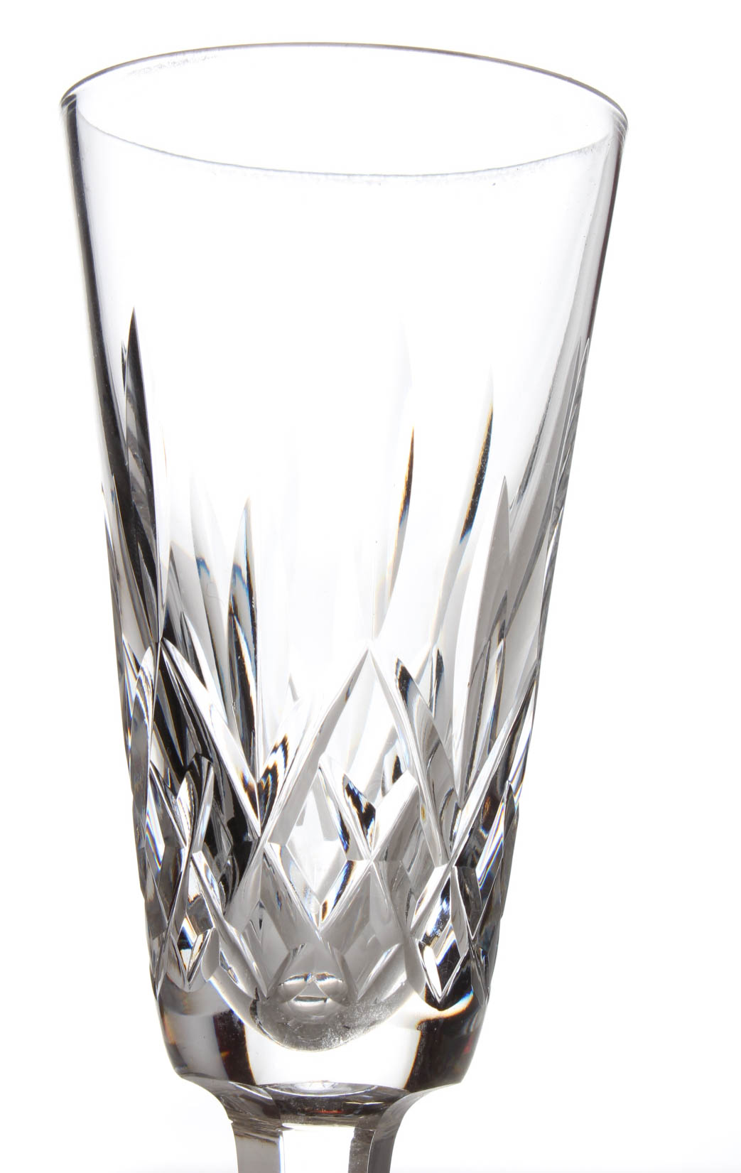 Waterford Crystal "Lismore" Pattern Champagne Flutes