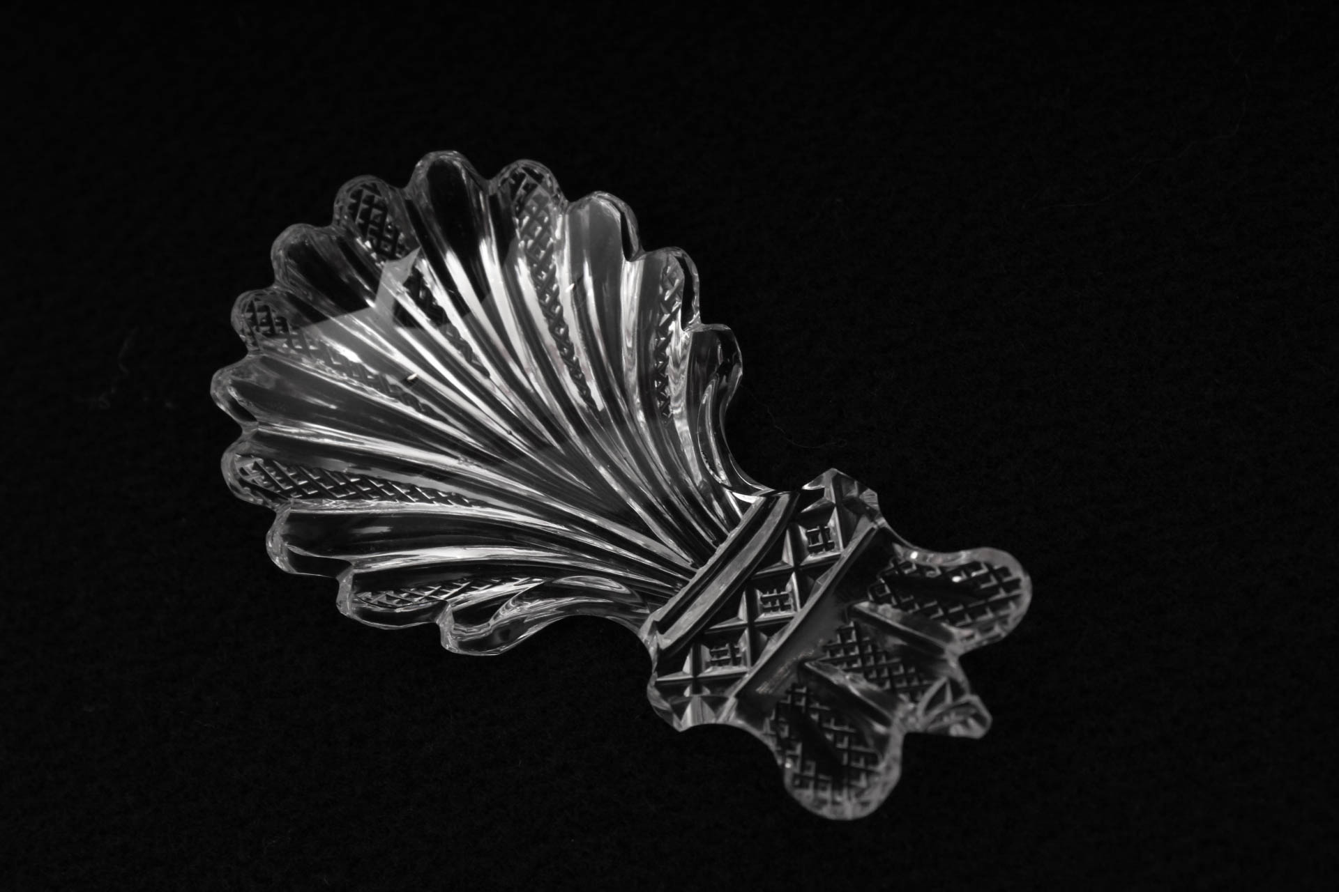 ABP Style Cut Glass Trinket Dishes Featuring Hawkes