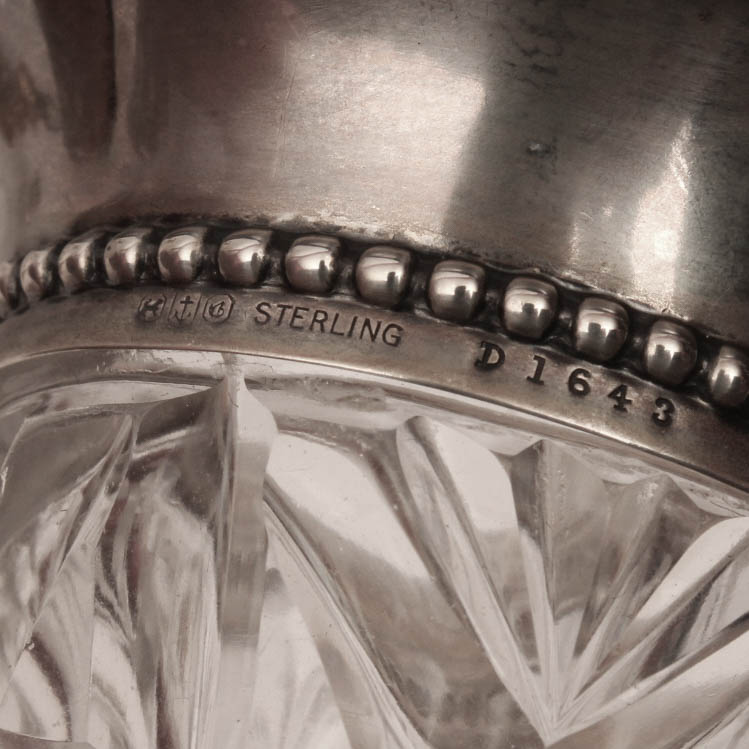 Sterling, Silver Plate, and Glass Assortment