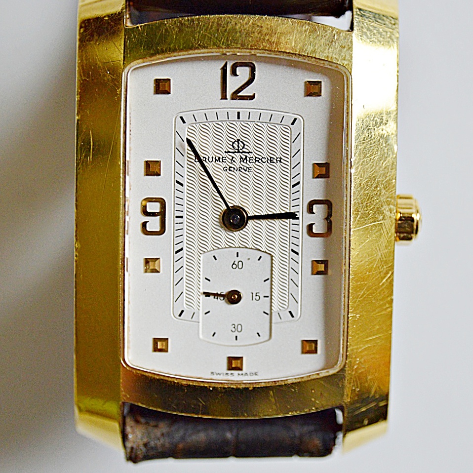 Baume & Mercier 18K Gold "Hampton" Watch