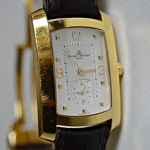 Baume & Mercier 18K Gold "Hampton" Watch