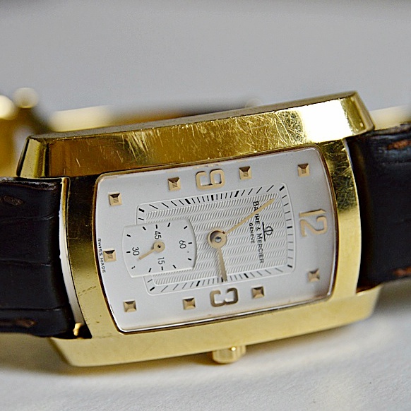 Baume & Mercier 18K Gold "Hampton" Watch