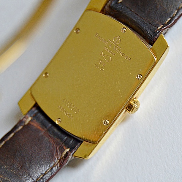 Baume & Mercier 18K Gold "Hampton" Watch