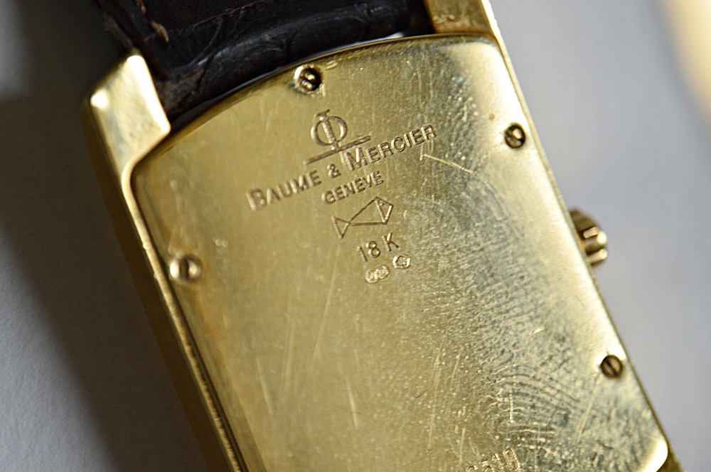 Baume & Mercier 18K Gold "Hampton" Watch