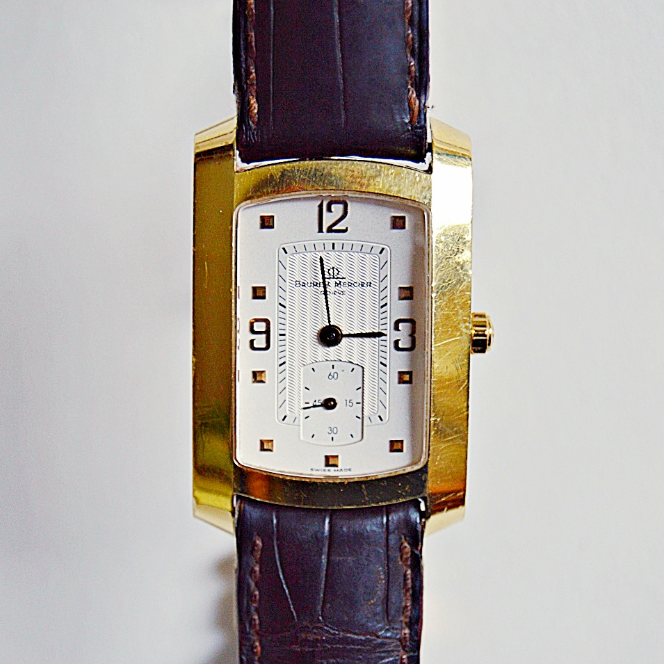 Baume & Mercier 18K Gold "Hampton" Watch