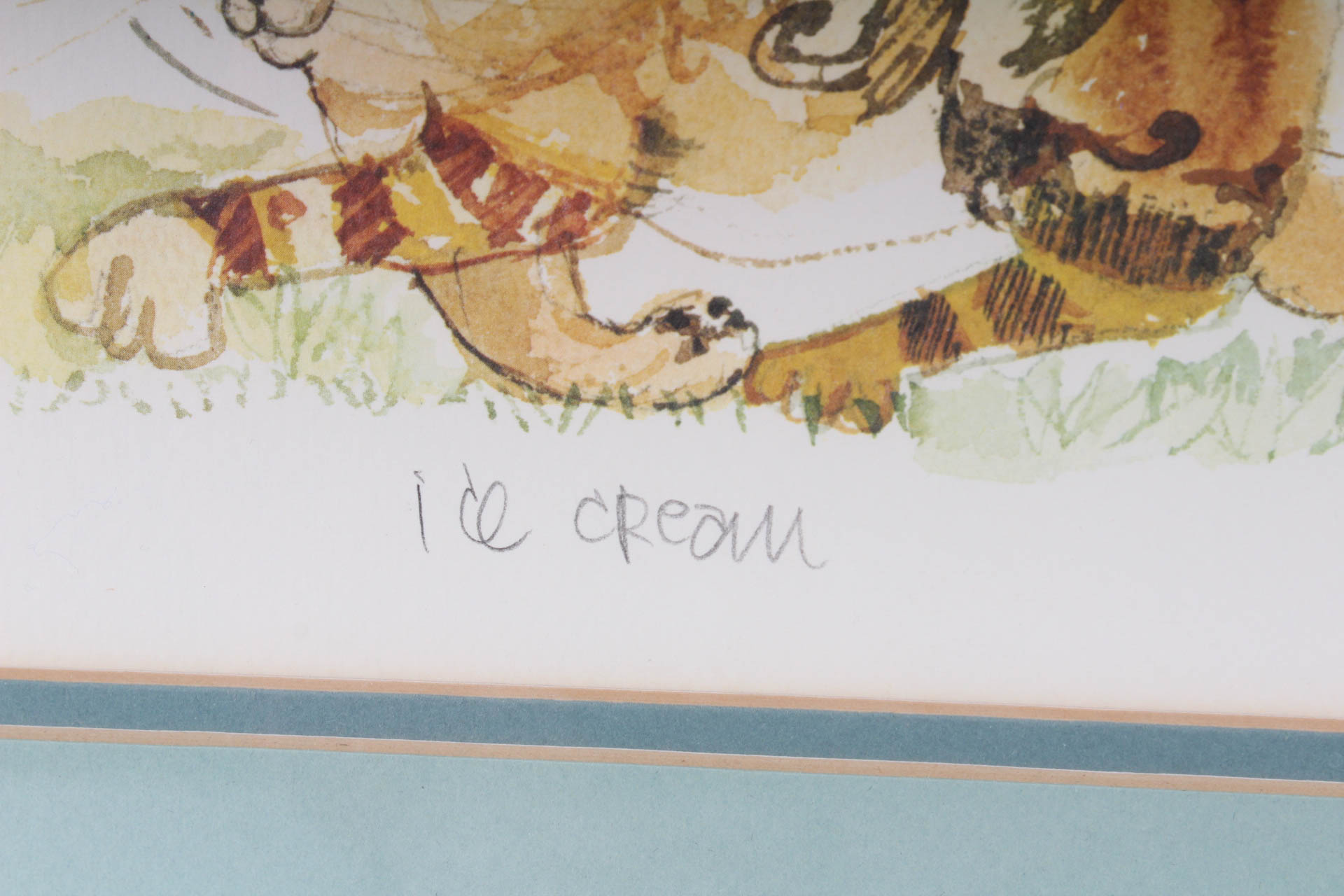 Don Nedobeck Offset Lithograph Print  "Ice Cream"