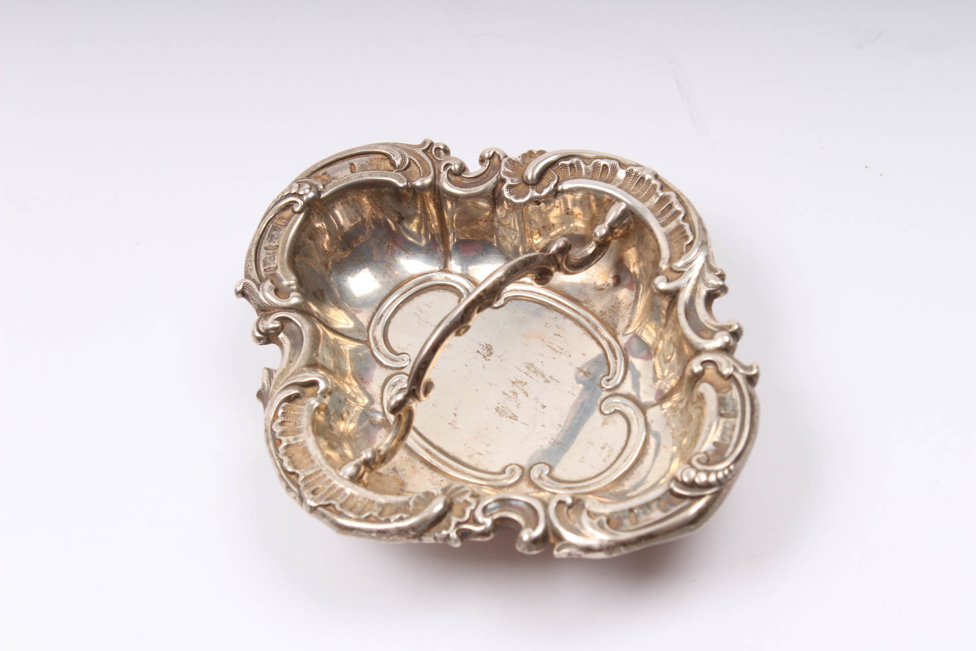 Sterling Silver Basket and Sombrero