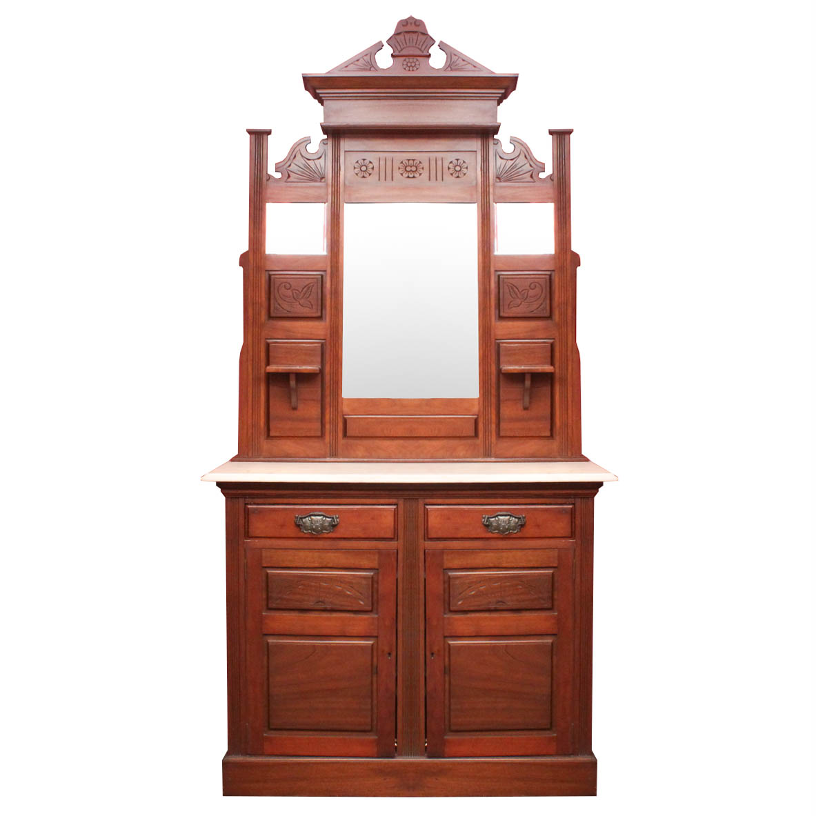 Antique Eastlake Dresser with Marble Top