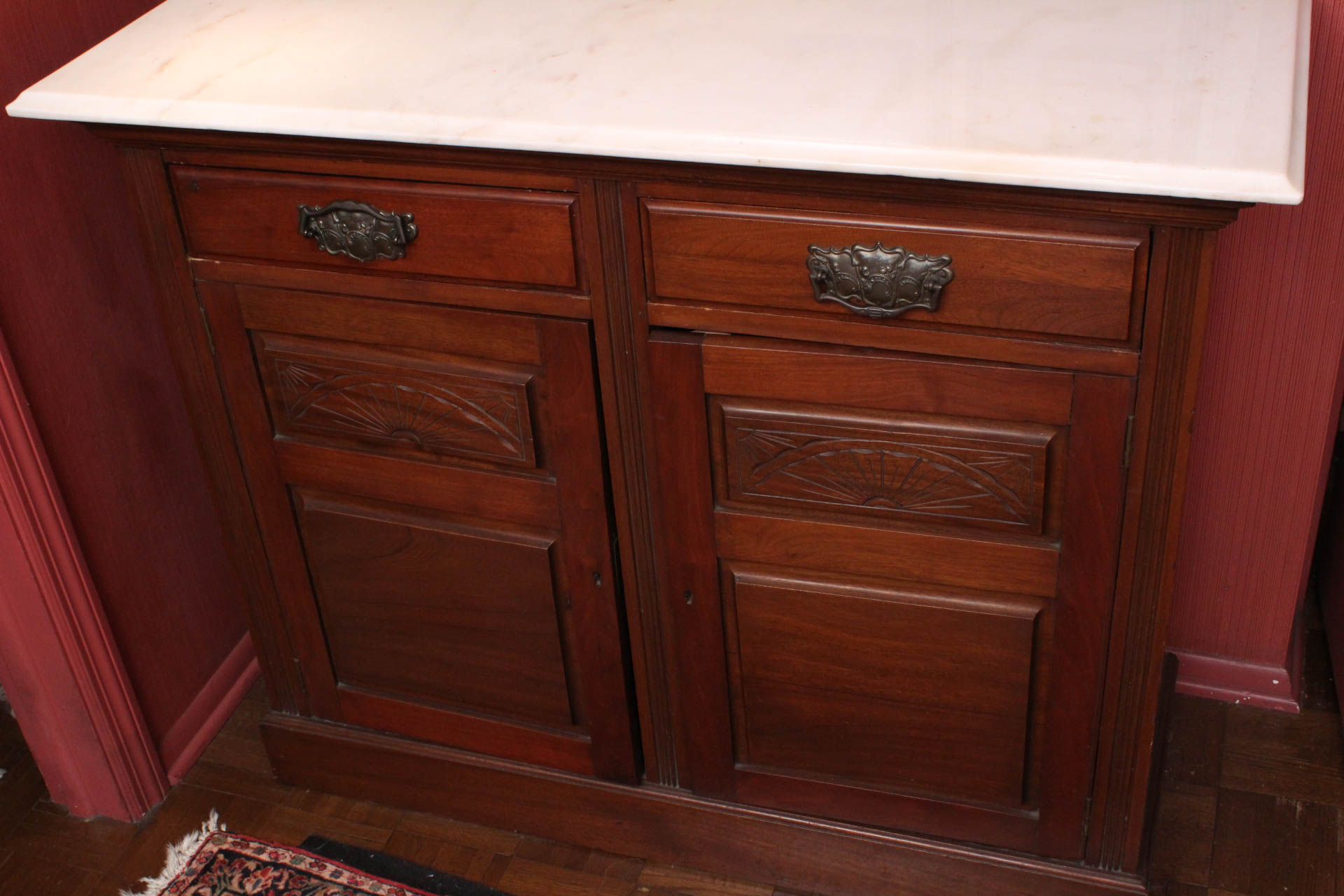 Antique Eastlake Dresser with Marble Top