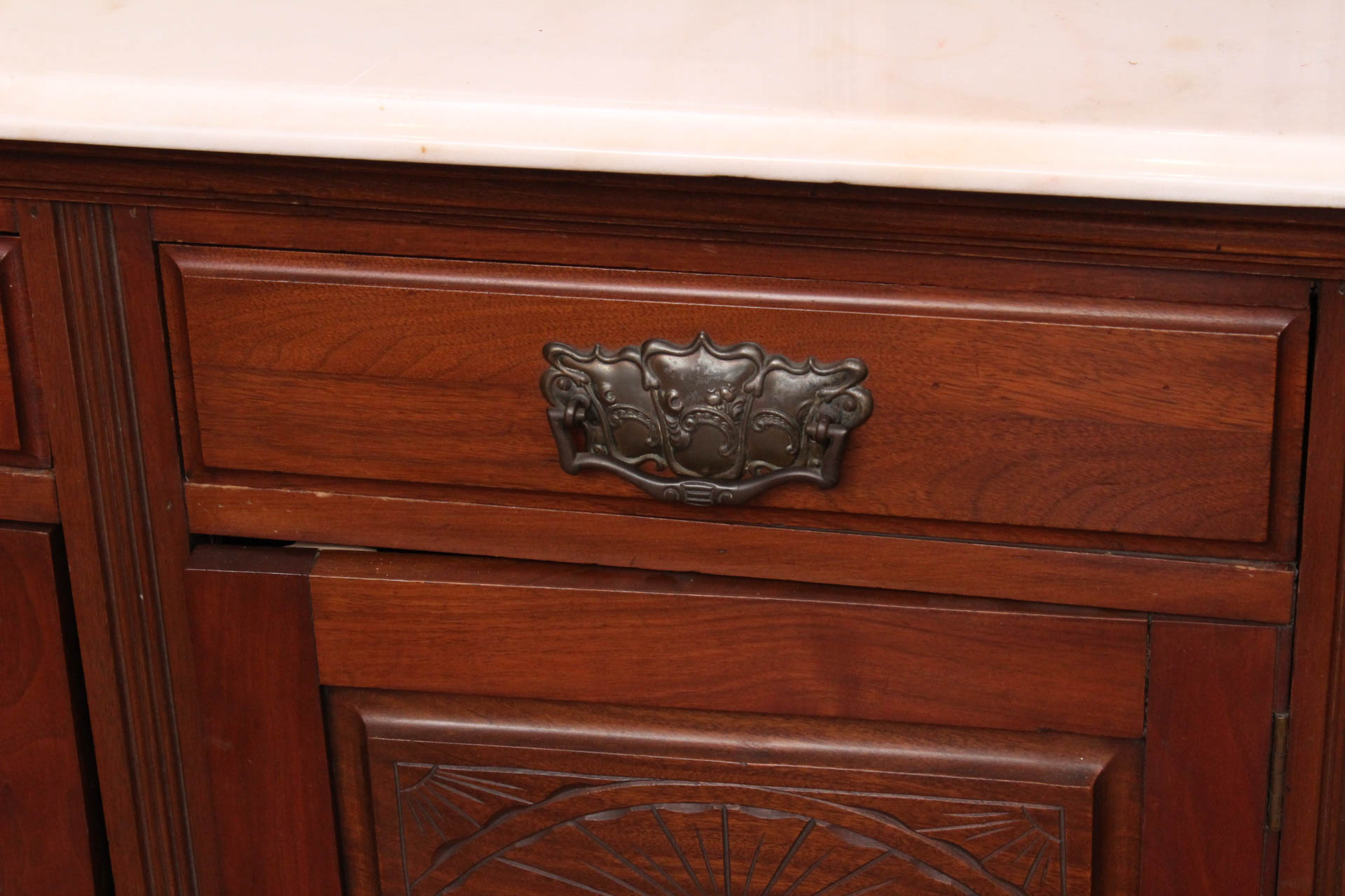 Antique Eastlake Dresser with Marble Top