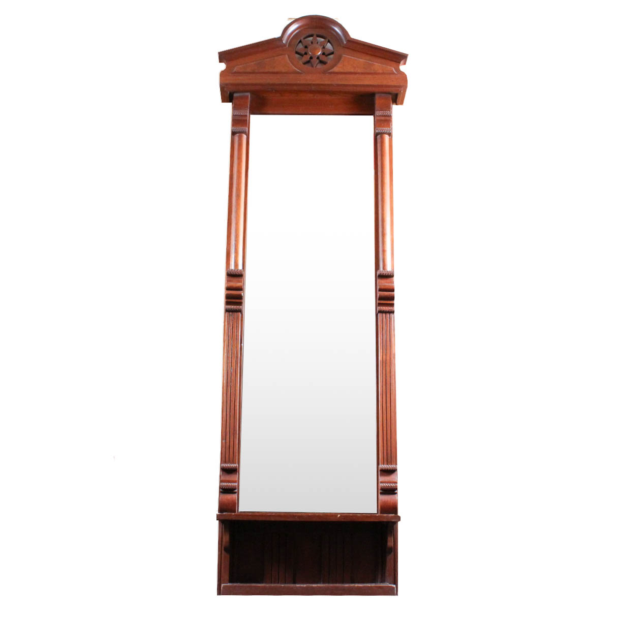 Large Scale Greek Revival Hall Mirror