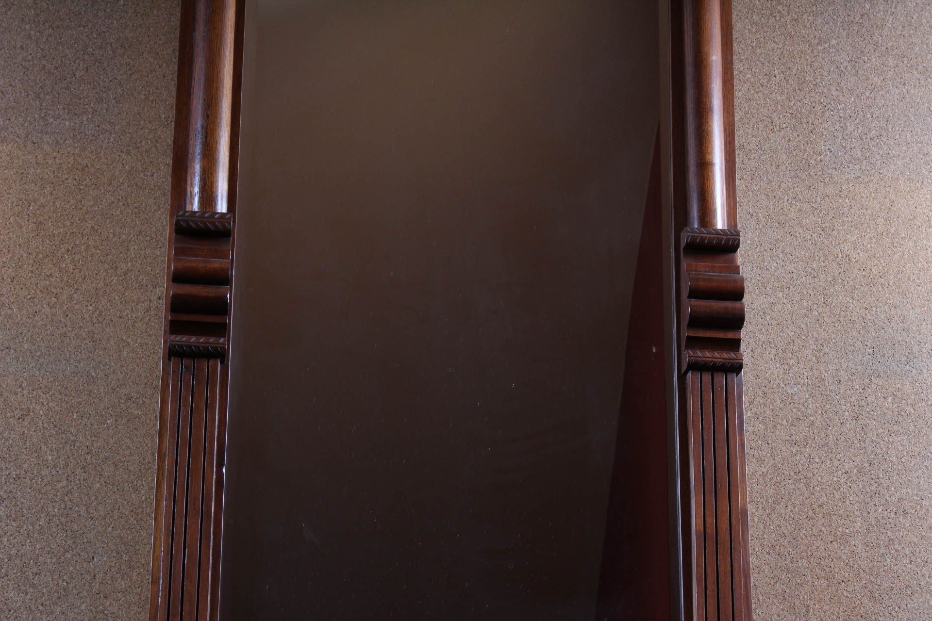 Large Scale Greek Revival Hall Mirror
