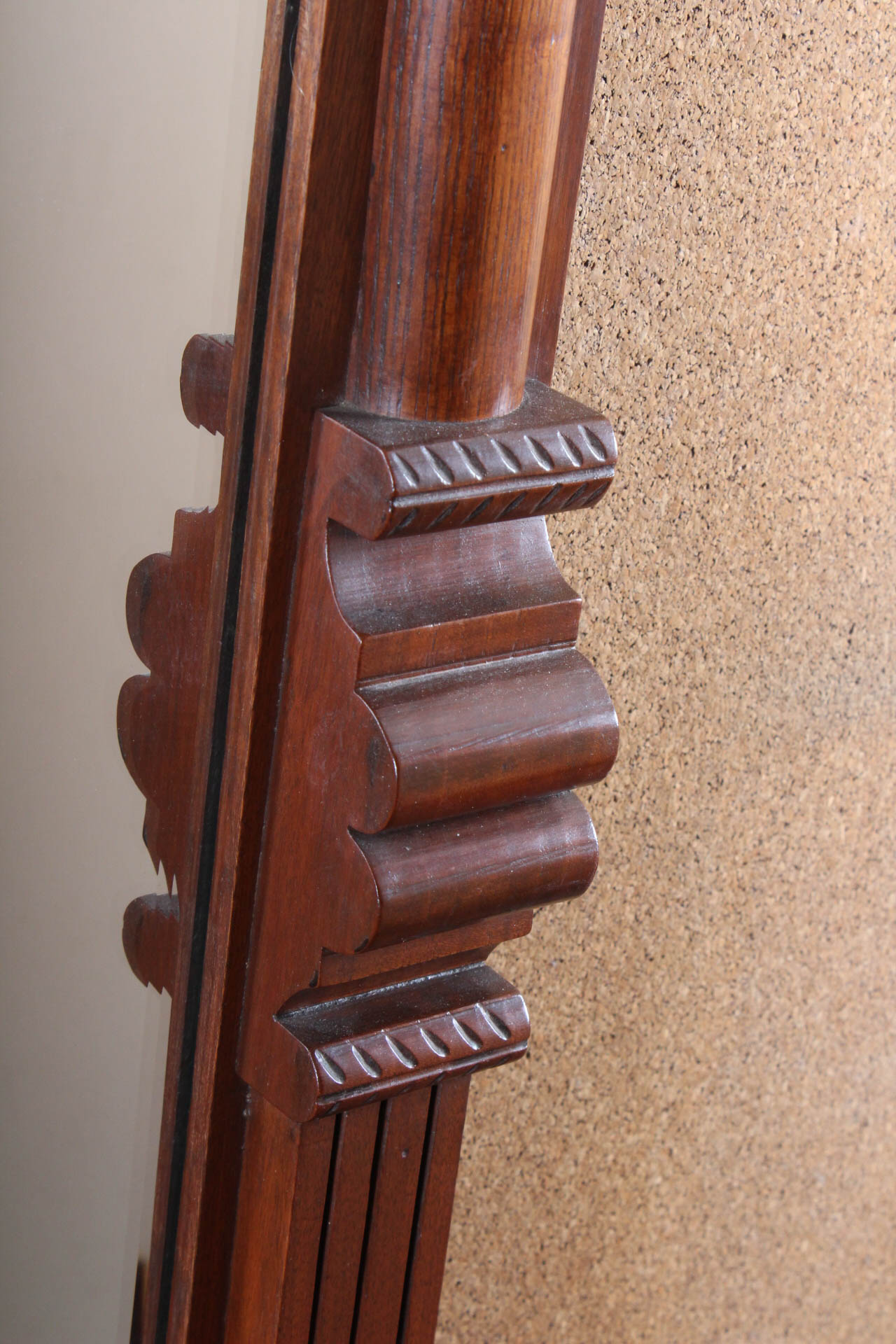 Large Scale Greek Revival Hall Mirror