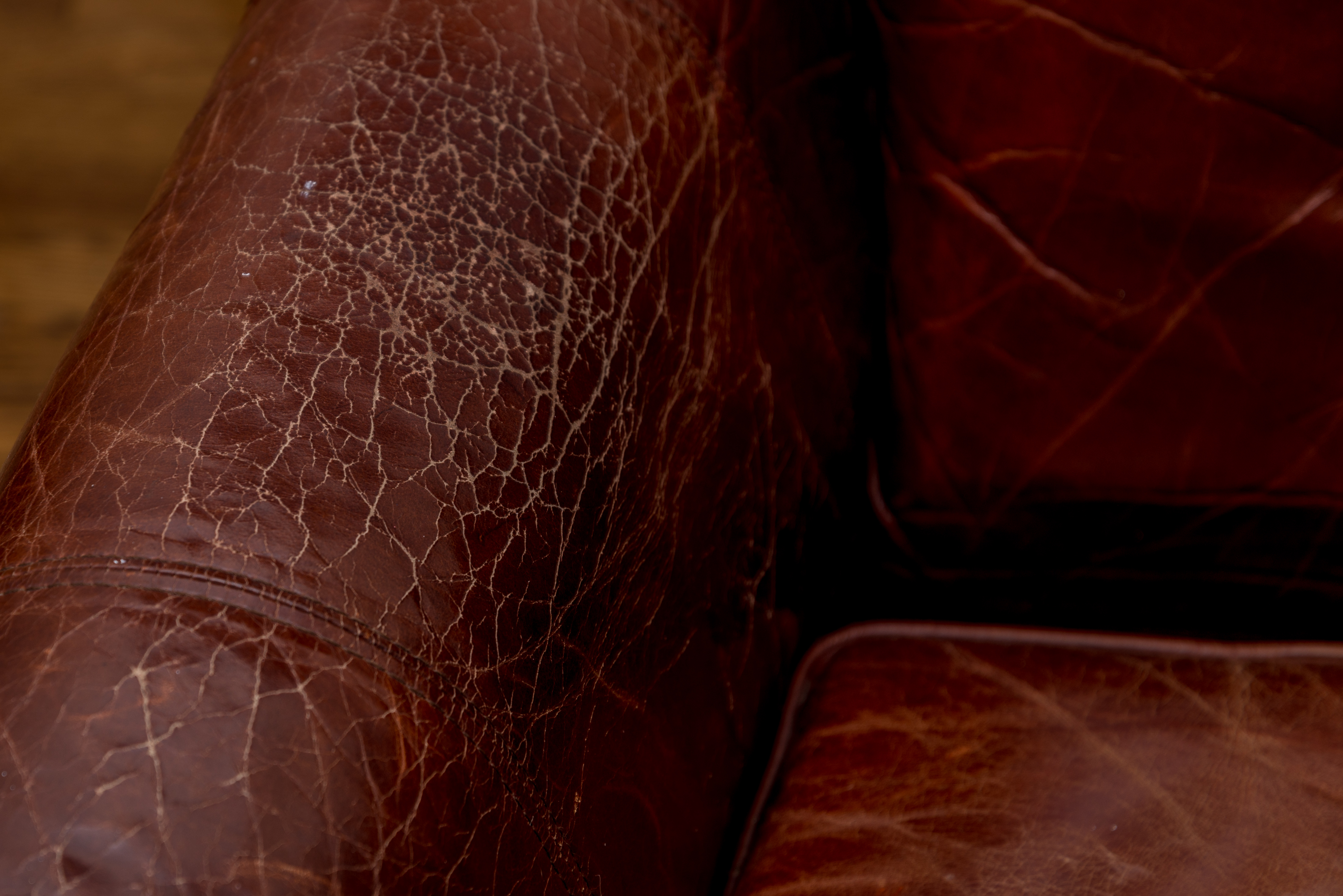 Bauhaus U.S.A. Leather Chair and Ottoman