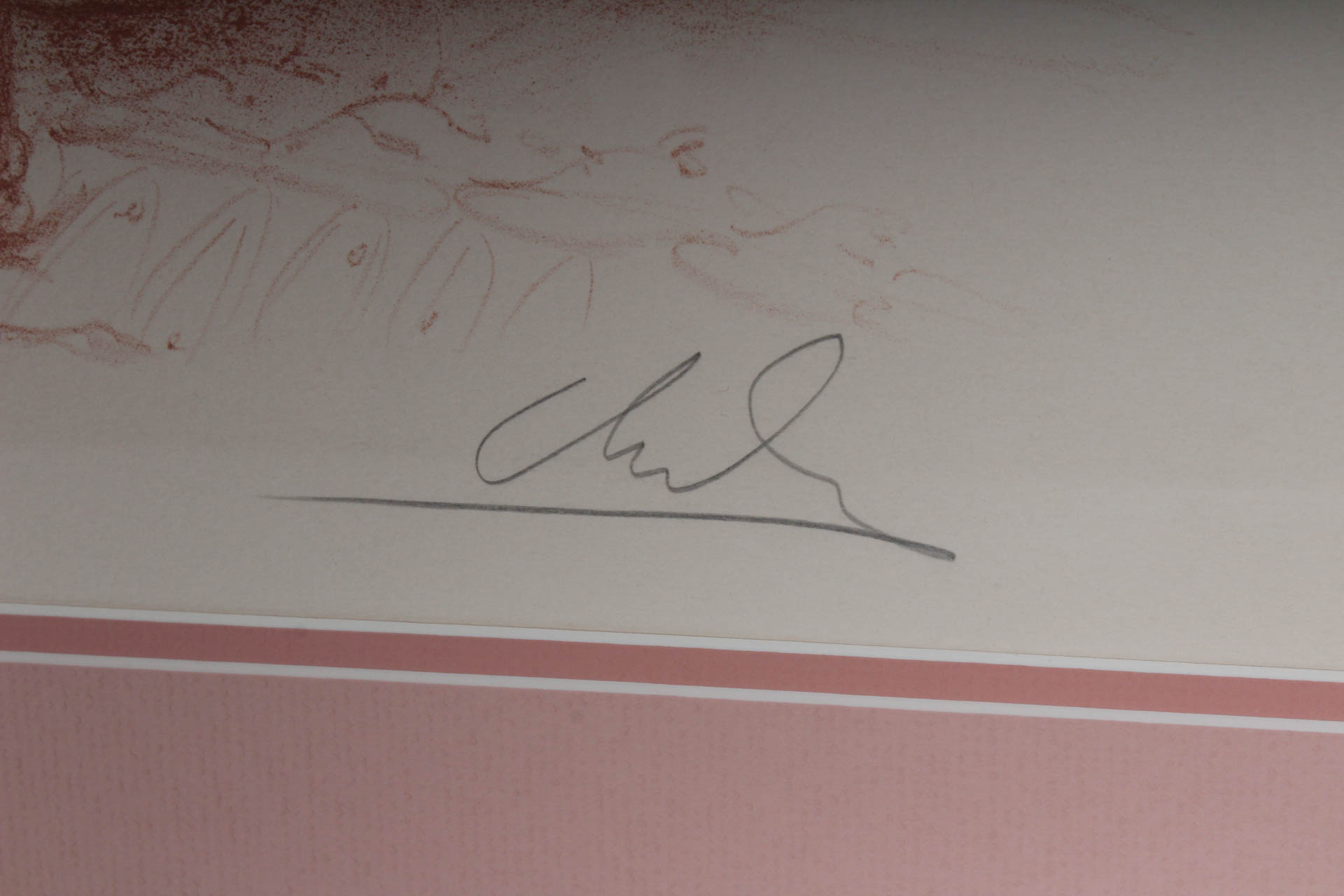 Limited Edition Signed Lithograph Depicting Child