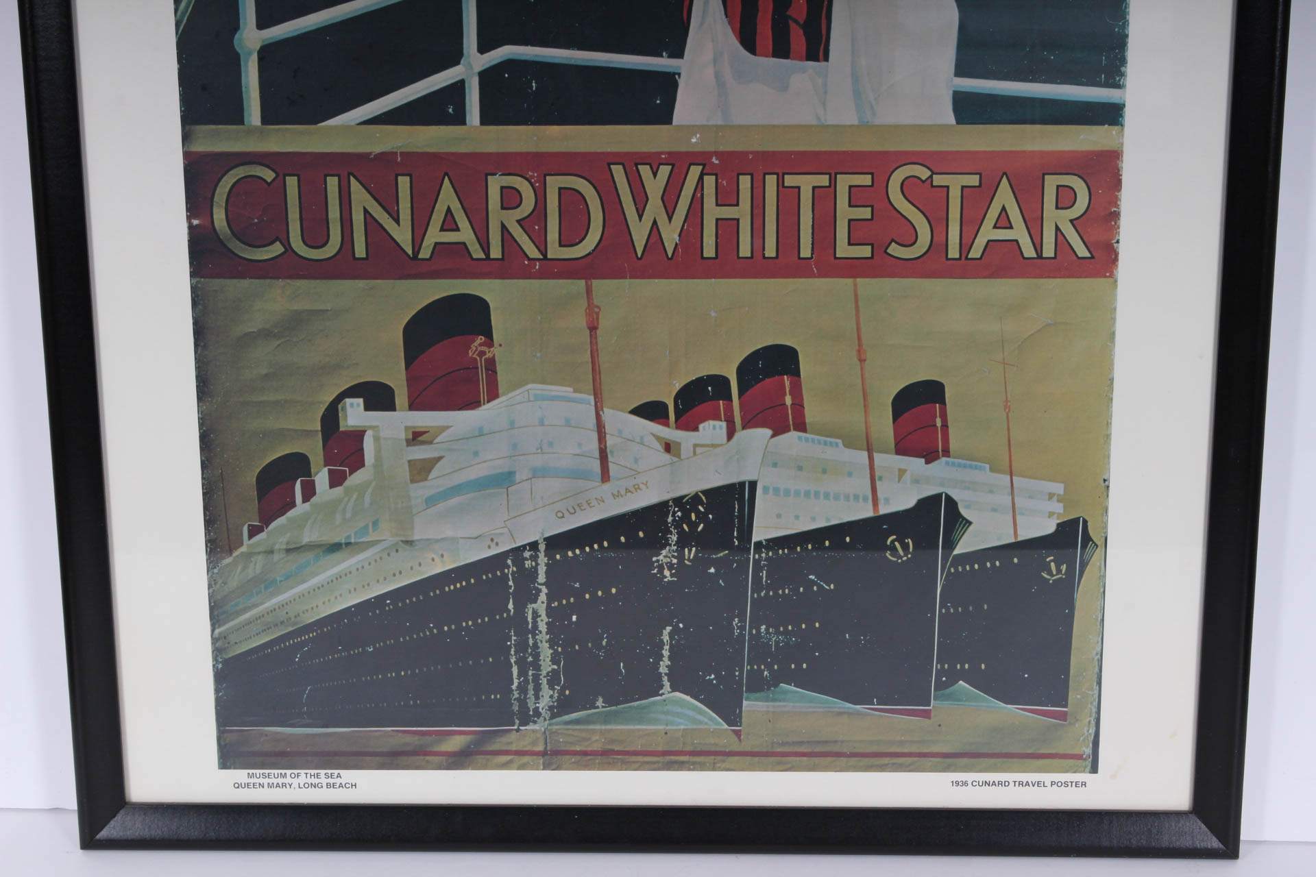 Vintage Reproduction Cunard White Star Tourism Poster Print