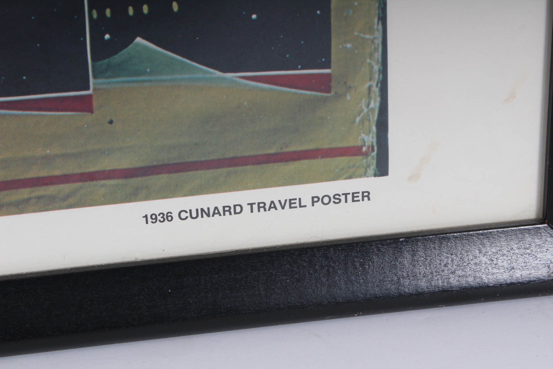 Vintage Reproduction Cunard White Star Tourism Poster Print