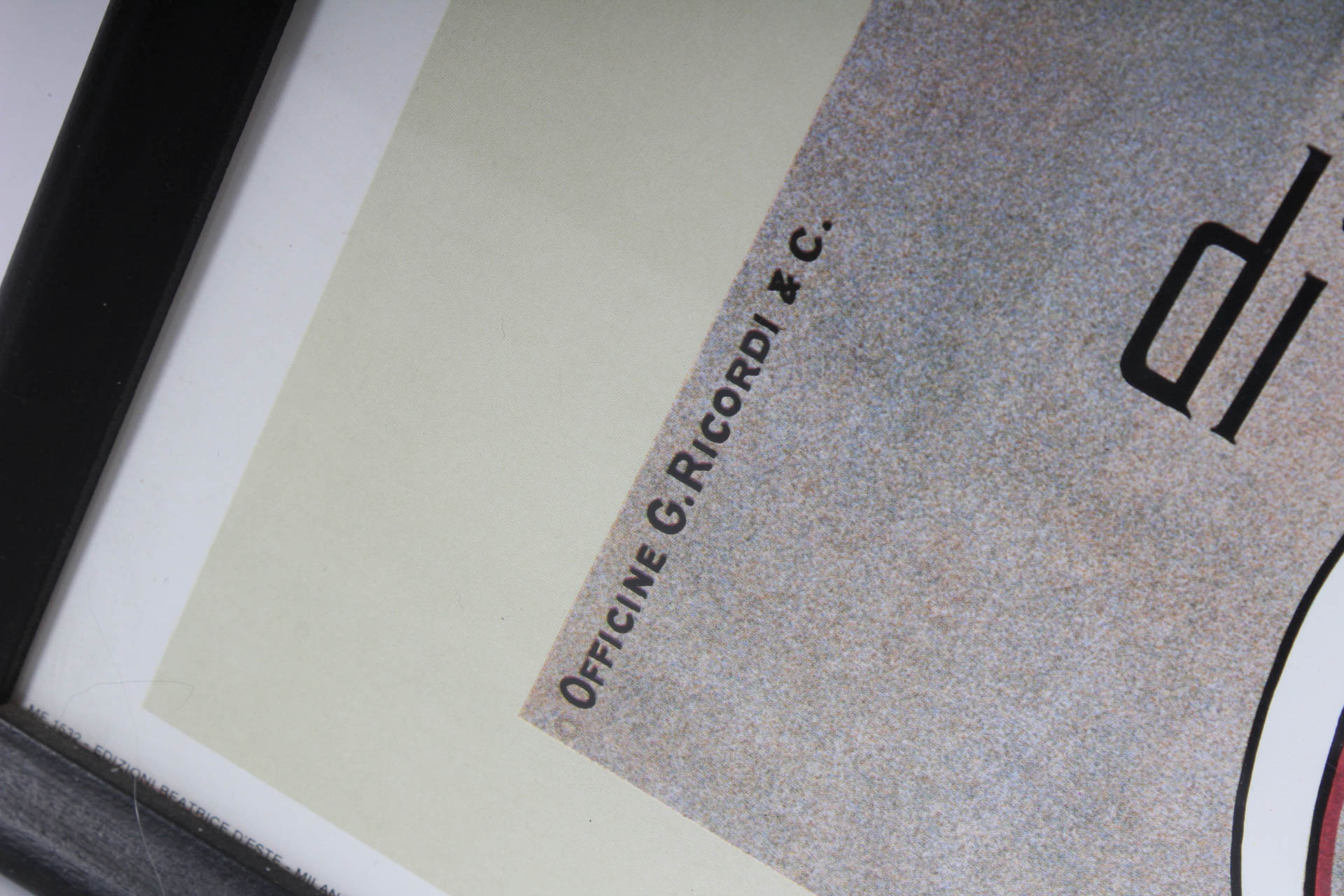 "Falstaff, Musica di G. Verdi" Reproduction Art Print Poster