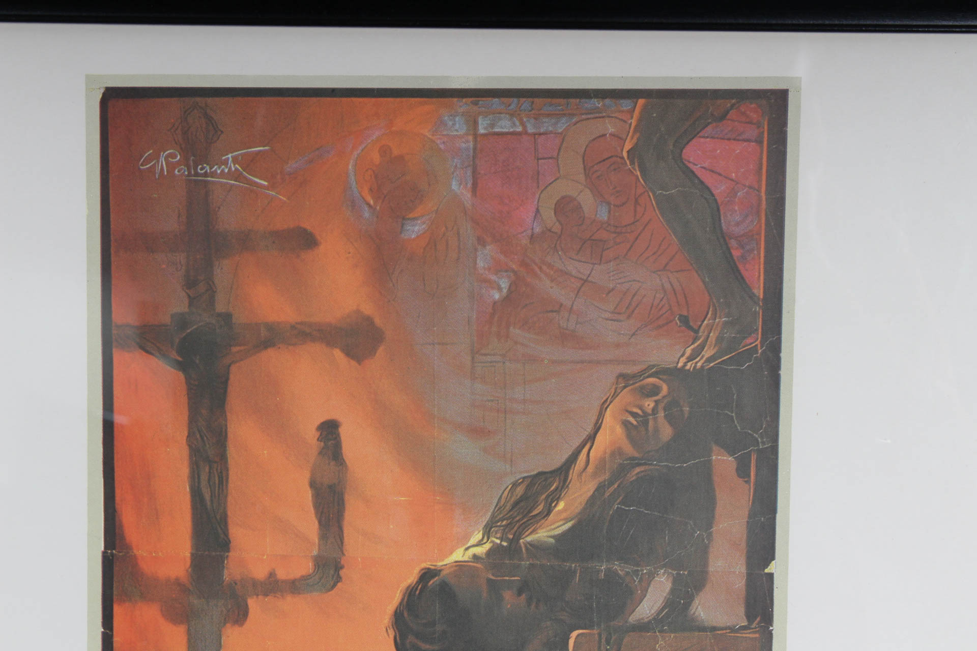 Framed Opera Art Poster Offset Lithographs