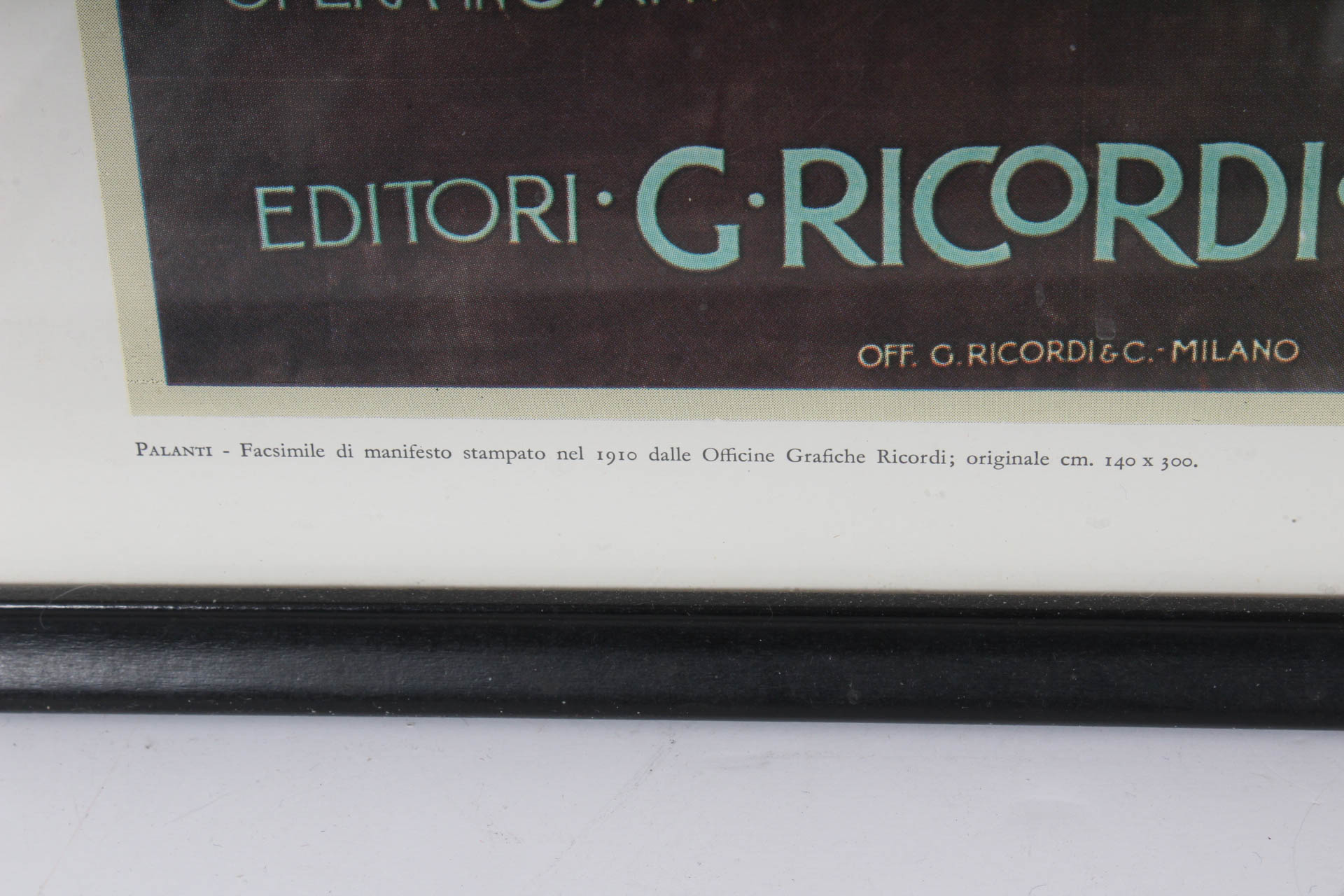 Framed Opera Art Poster Offset Lithographs