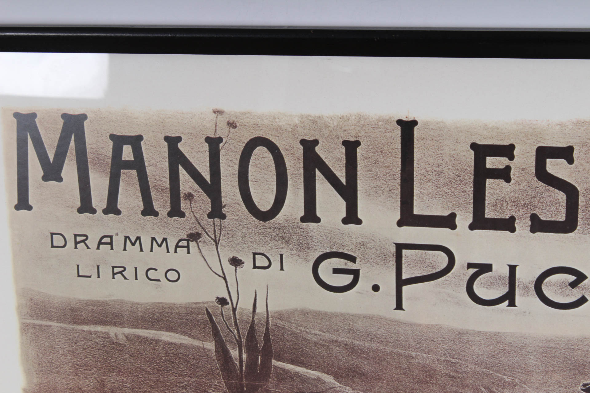 Framed Manon Lescaut, Musica di Puccini Art Print Posters