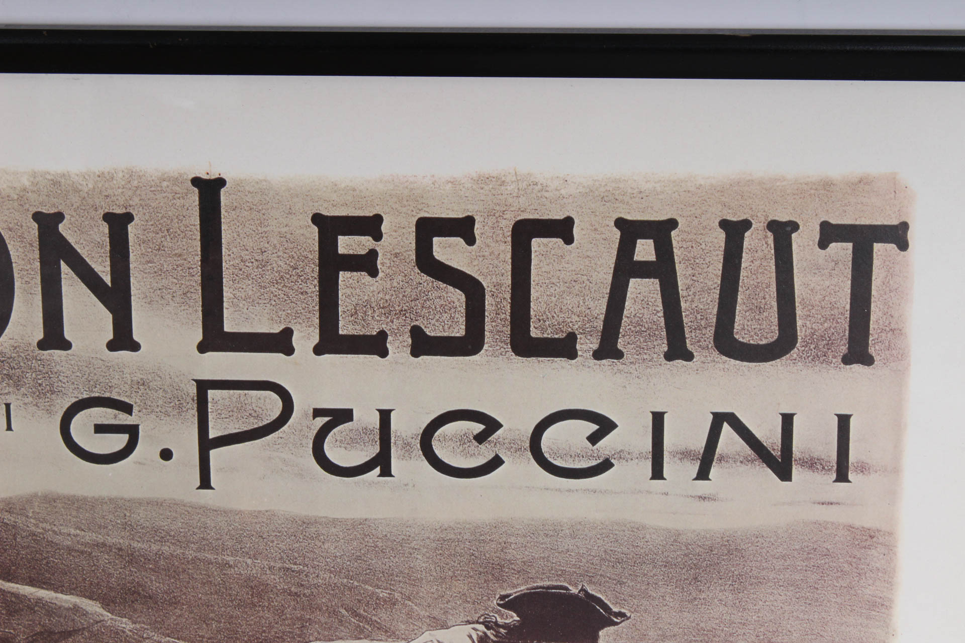 Framed Manon Lescaut, Musica di Puccini Art Print Posters