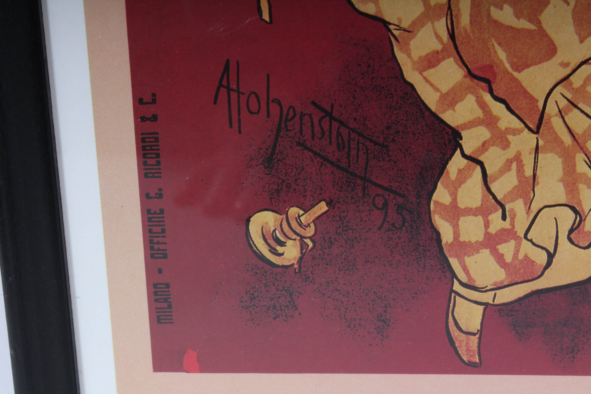 "La Boheme, Musica di Puccini" Reproduction Art Print Poster