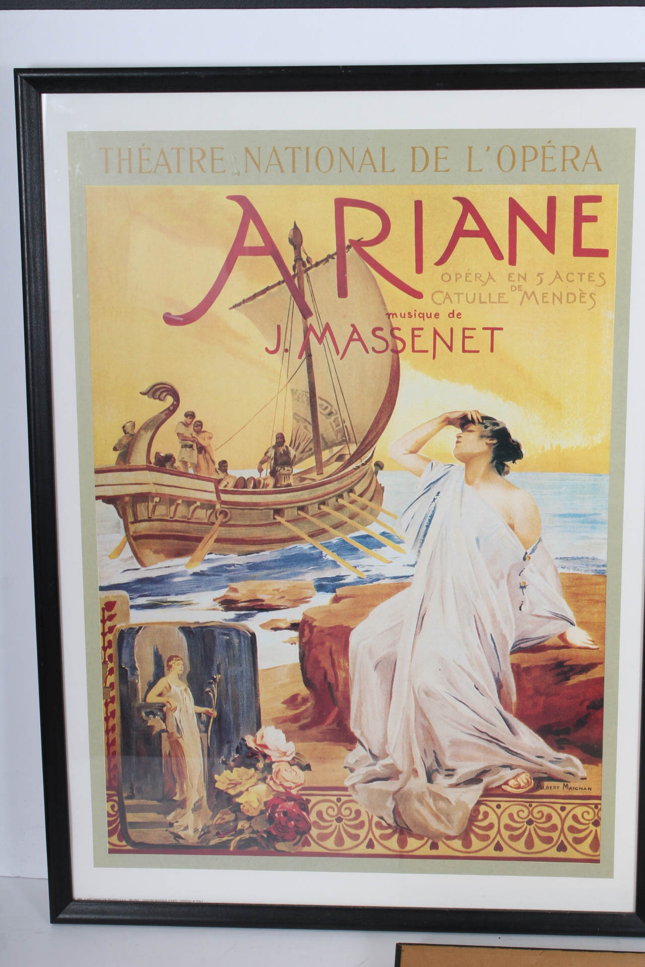 "Ariane" and "Iris" Opera Reproduction Art Poster Prints