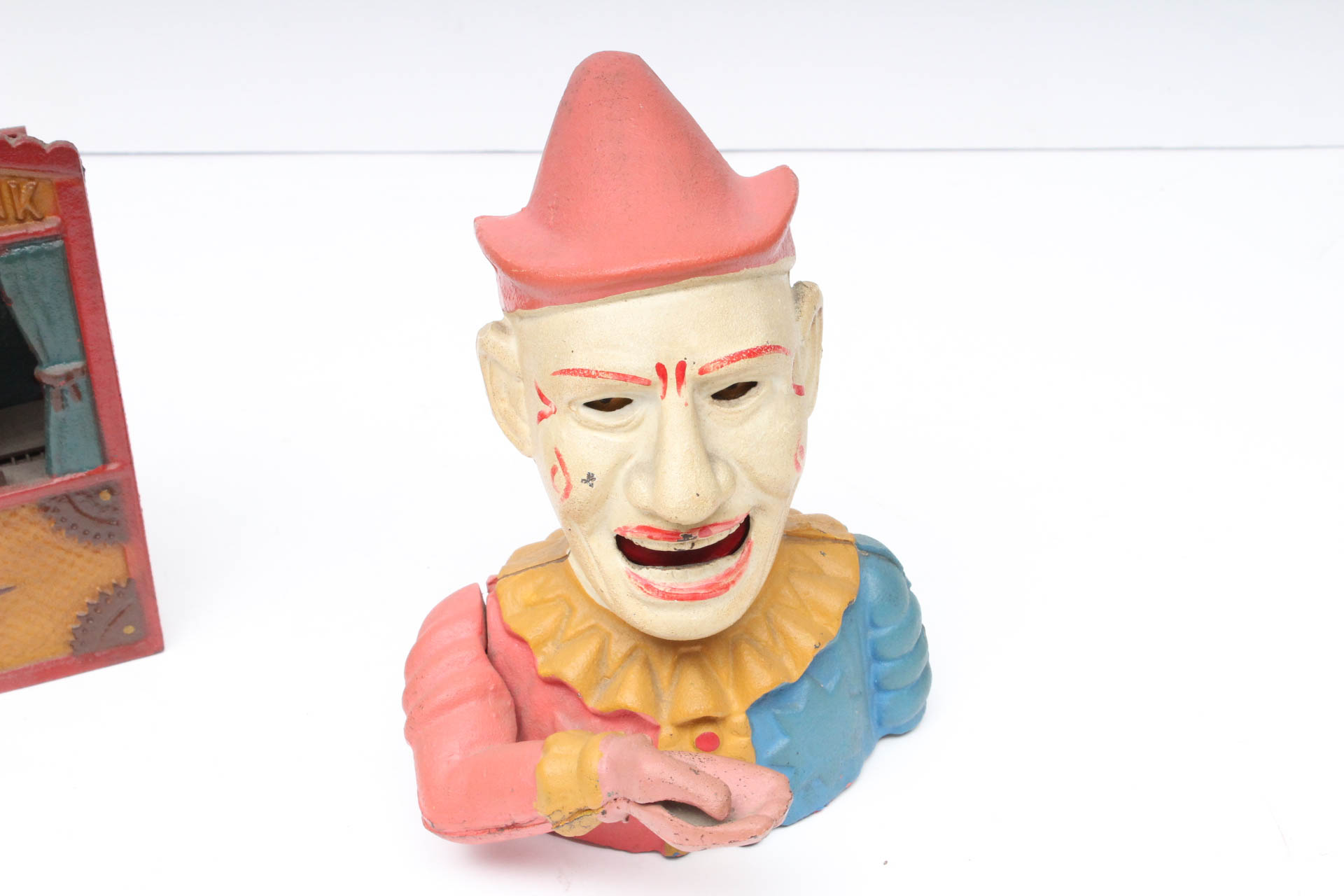 Reproduction "Humpty Dumpty" and "Punch and Judy" Mechanical Banks