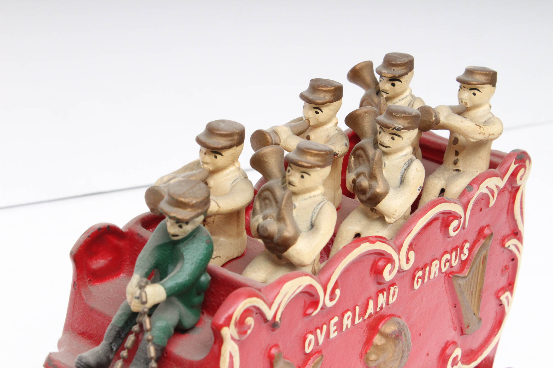 Kenton Toys Cast Iron Overland Circus Bandwagon