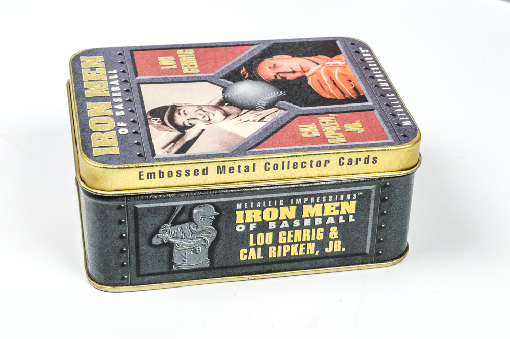 1998 Pinnacle Baseball Cards in a Can and Other Collectibles