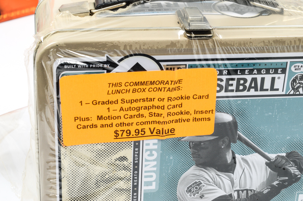 1998 Pinnacle Baseball Cards in a Can and Other Collectibles