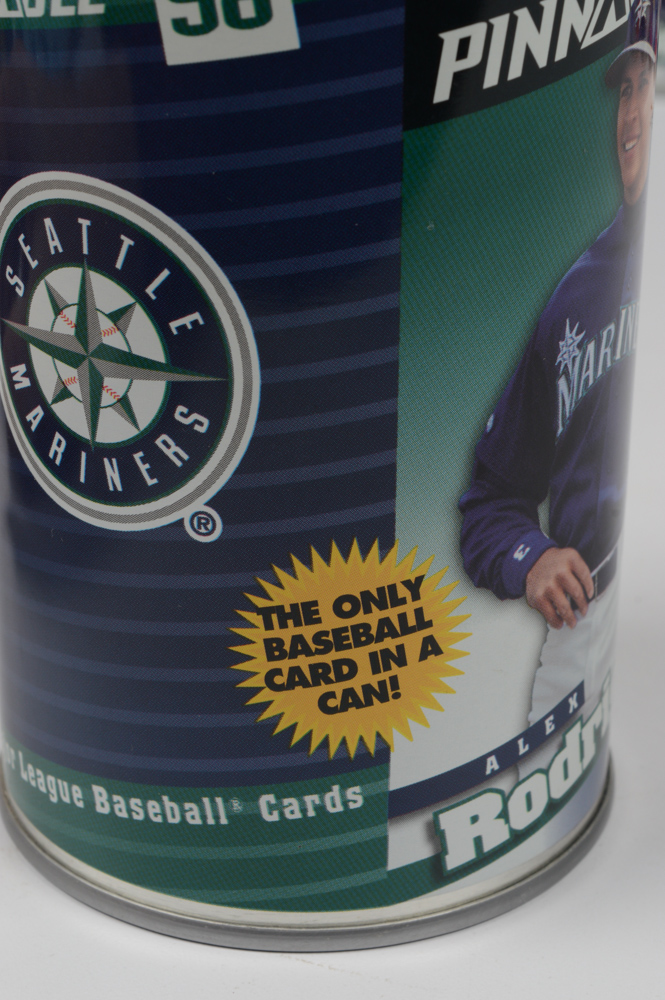 1998 Pinnacle Baseball Cards in a Can and Other Collectibles
