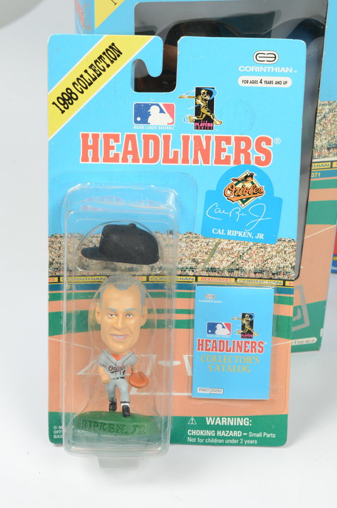 Baseball Headliners and Pro Zone Action Figures