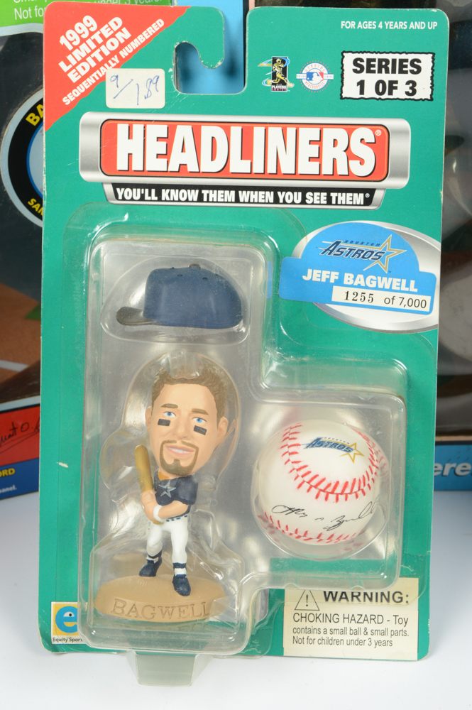Baseball Headliners and Pro Zone Action Figures