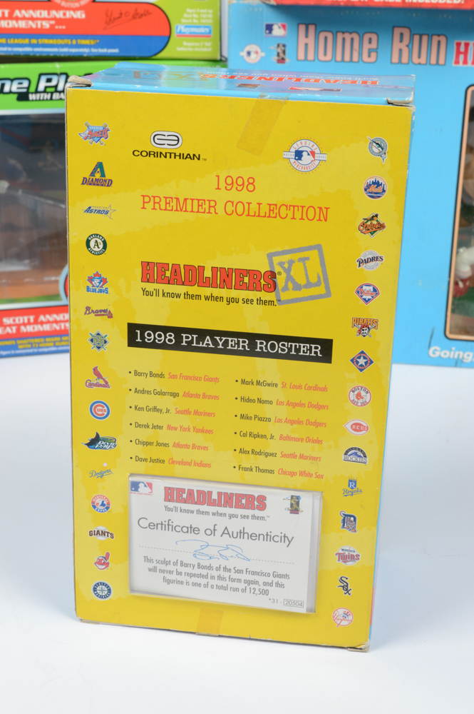 Baseball Headliners and Pro Zone Action Figures
