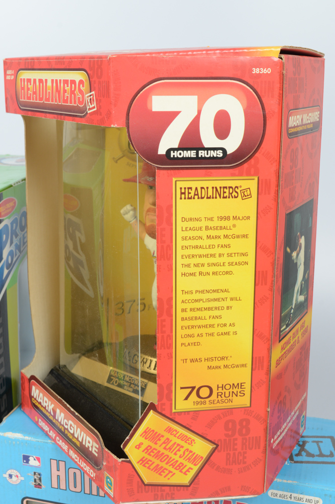 Baseball Headliners and Pro Zone Action Figures
