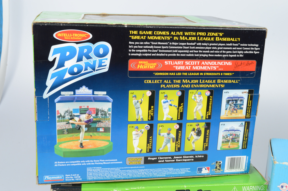 Baseball Headliners and Pro Zone Action Figures