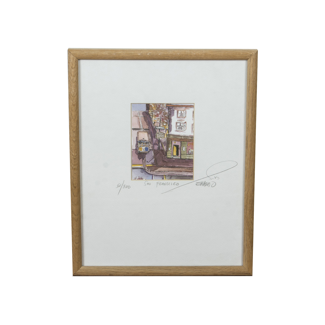 Eduardo Guzman Limited Edition Giclee "San Francisco"