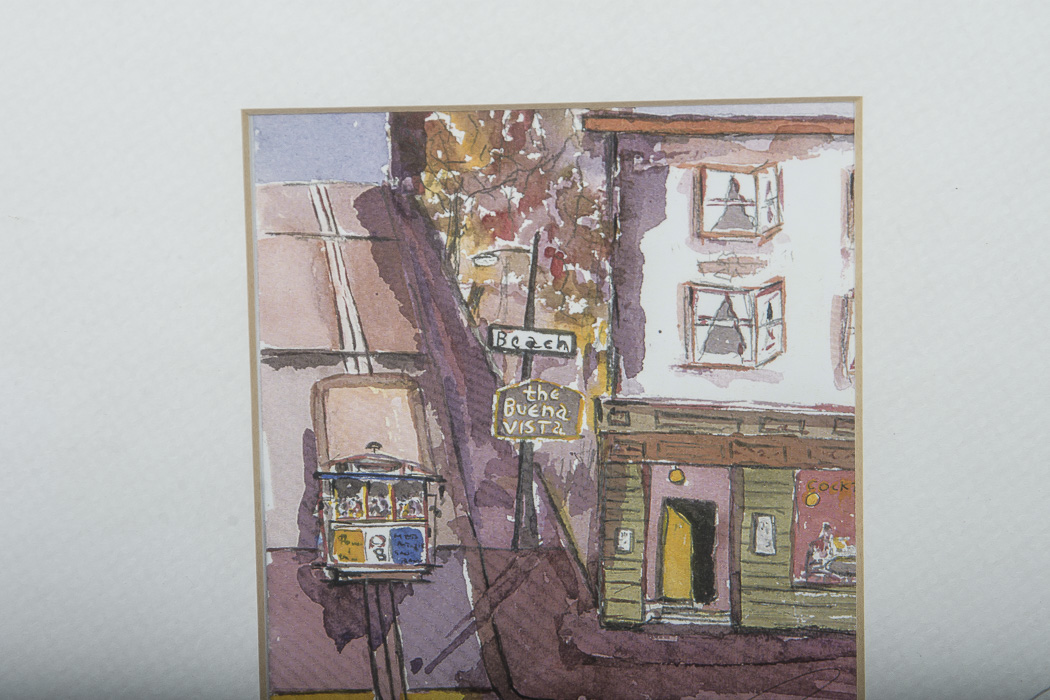 Eduardo Guzman Limited Edition Giclee "San Francisco"