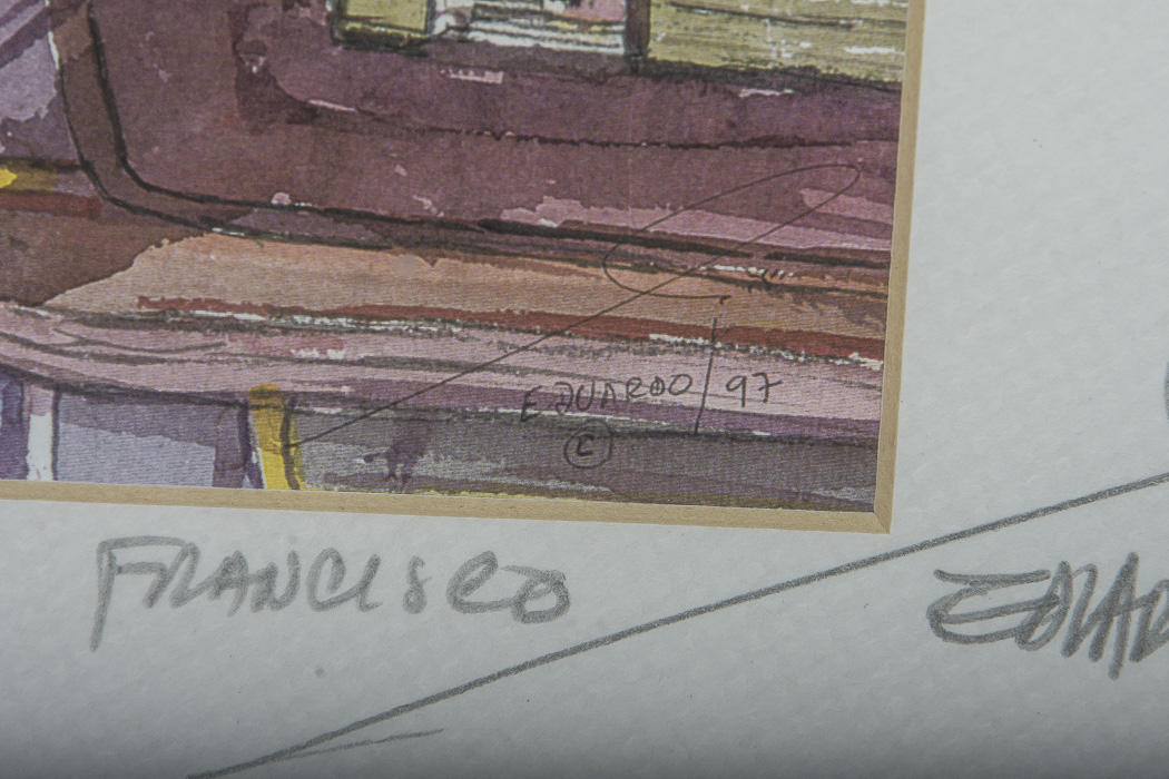 Eduardo Guzman Limited Edition Giclee "San Francisco"