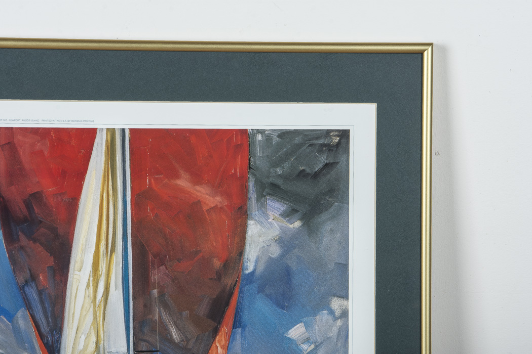 WIllard Bond Framed Poster "Running Home"