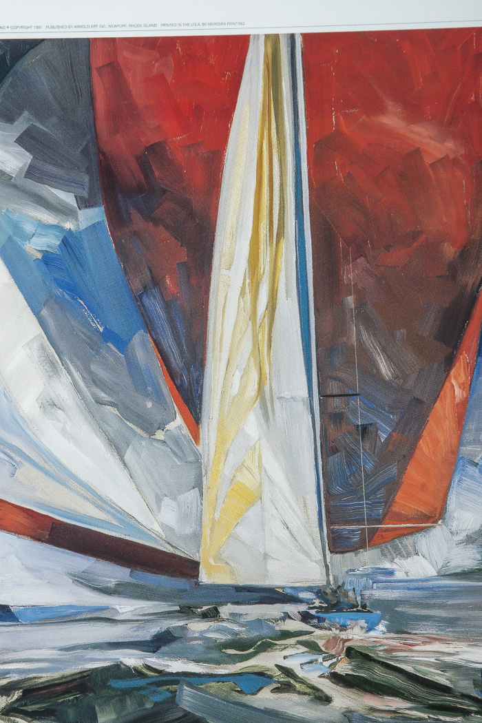 WIllard Bond Framed Poster "Running Home"